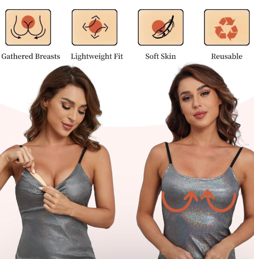 1 Pair Self-Adhesive Push-Up Bra Inserts